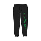 Beverly Hills Black With Green Jogger