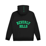 Black Beverly Hills Zipper Sweater Beverly Hills Zipper 90210 With Green Letters