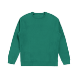 Cozy Sweatshirt Plain Green | Ingrid Wittmann