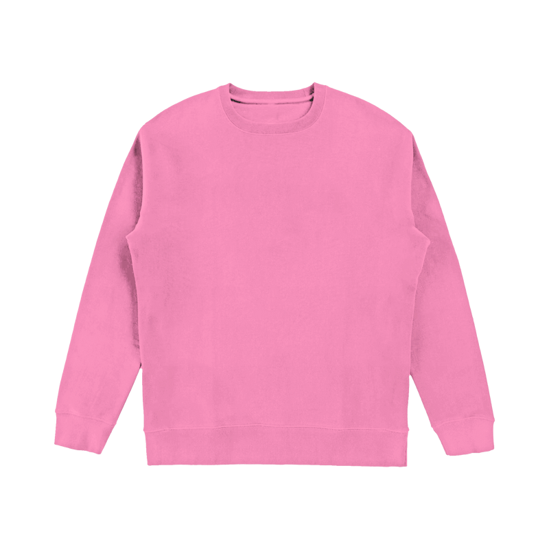 Cozy Sweatshirt Plain Pink | Ingrid Wittmann