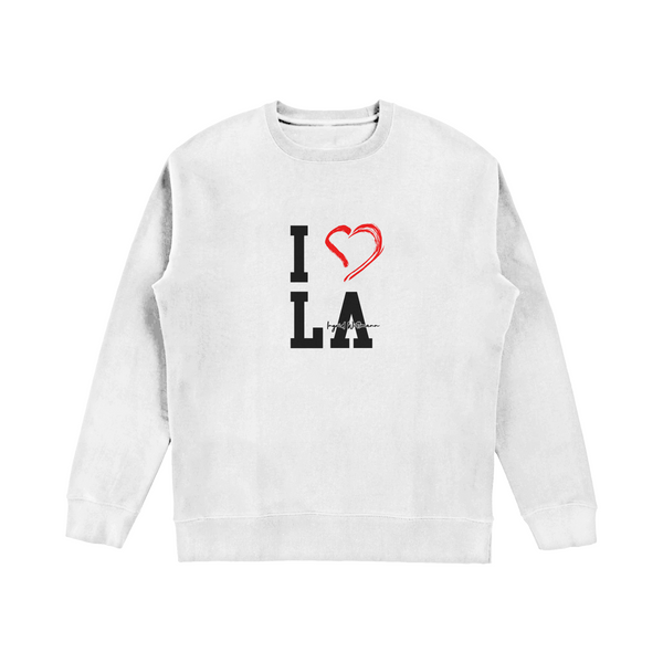 I Love LA Crewneck White