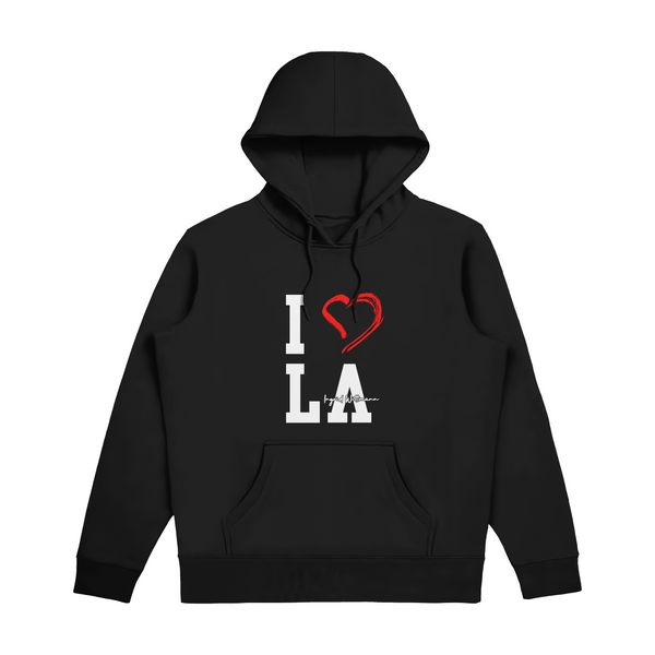 I Love LA Hoddie Black