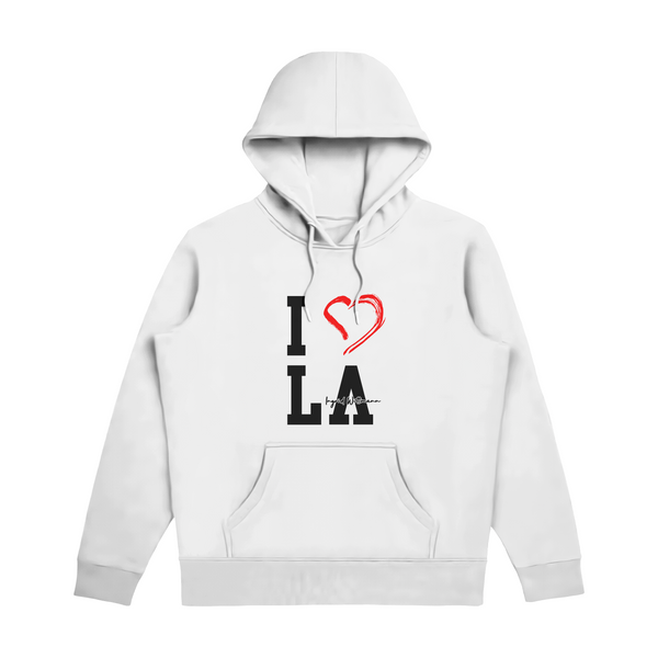 I Love LA Hoddie White