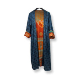 Kimono Blue w/ orange