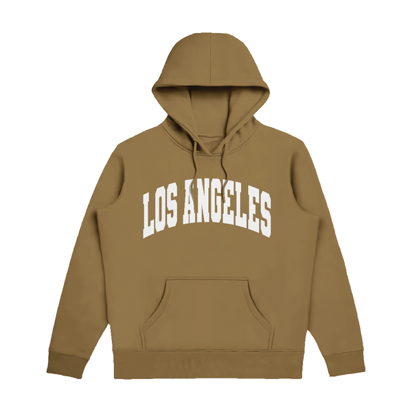 Los Angeles Tan Hoodie Sand