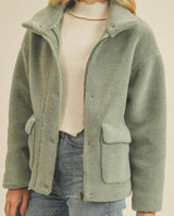 Teddy green jacket