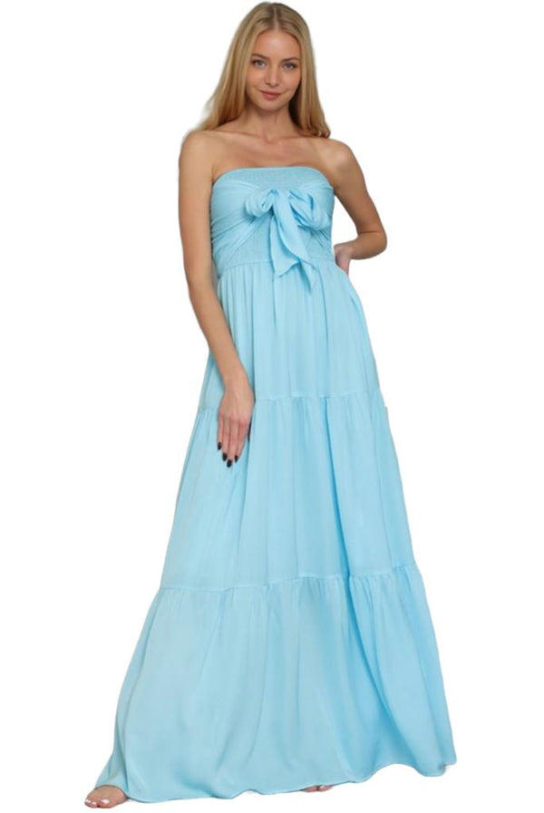 The Maxi Dress in Sea Blue